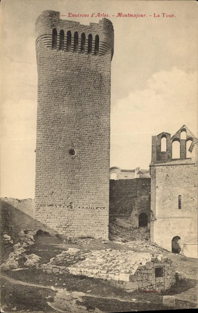 Montmajour — A Torre — Coleção J. Collet - Frente