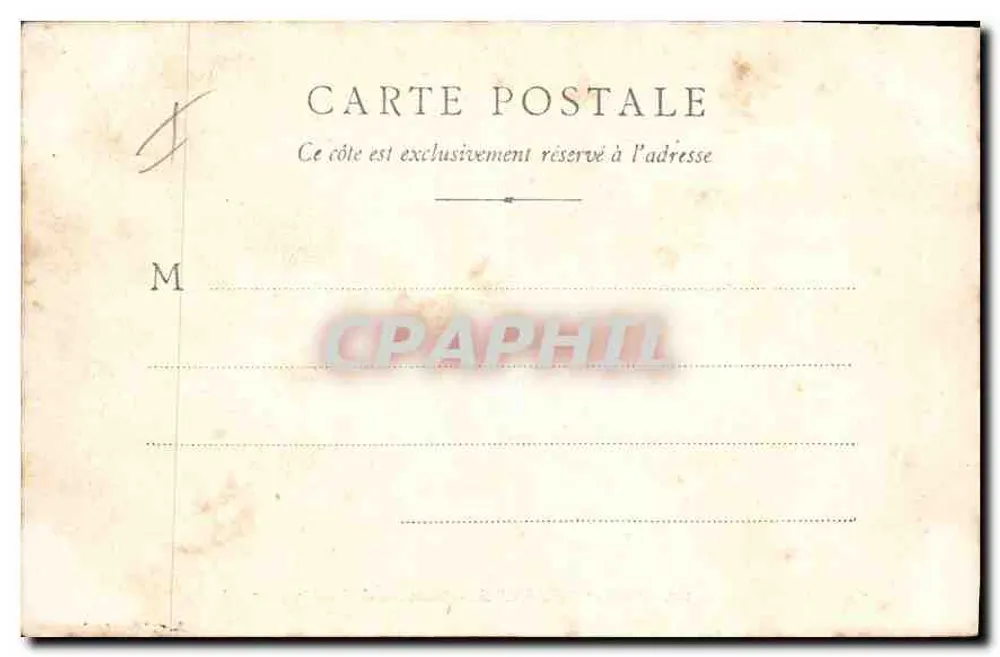 Arredores de ARLES - Mosteiro de Montmajor — R. F. Chalon-sur-Saône, n° 103 - Verso