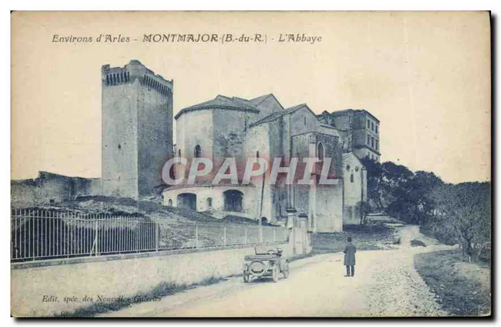 Montmajour (B.-du-R.) - Die Abtei — Spezialverlag der Nouvelles Galeries - Vorderseite