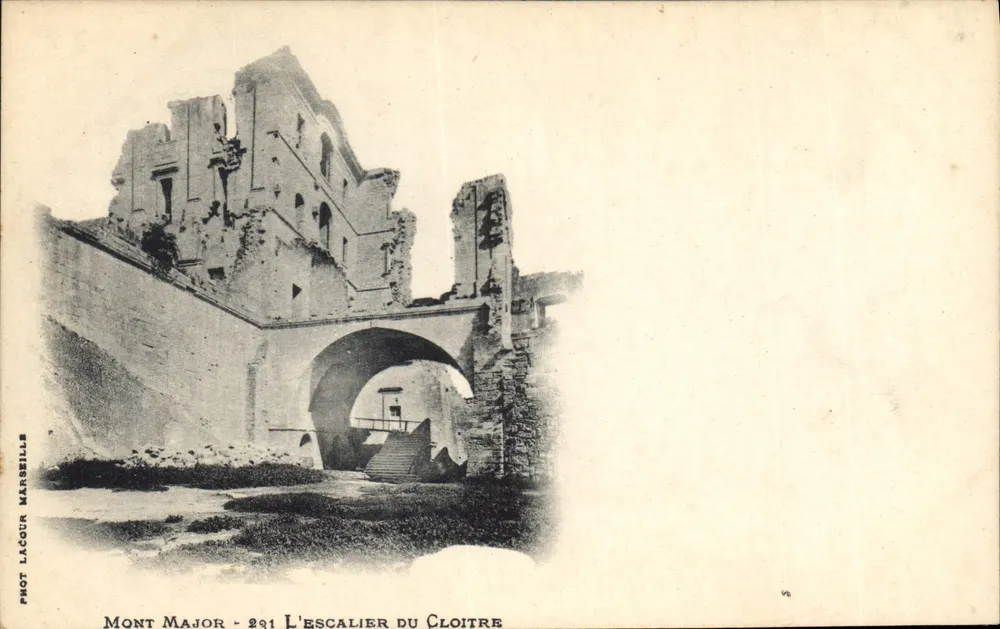 Mont Major — Schody klasztoru — Fot. Lacour Marsbills, nr 231 - Awers