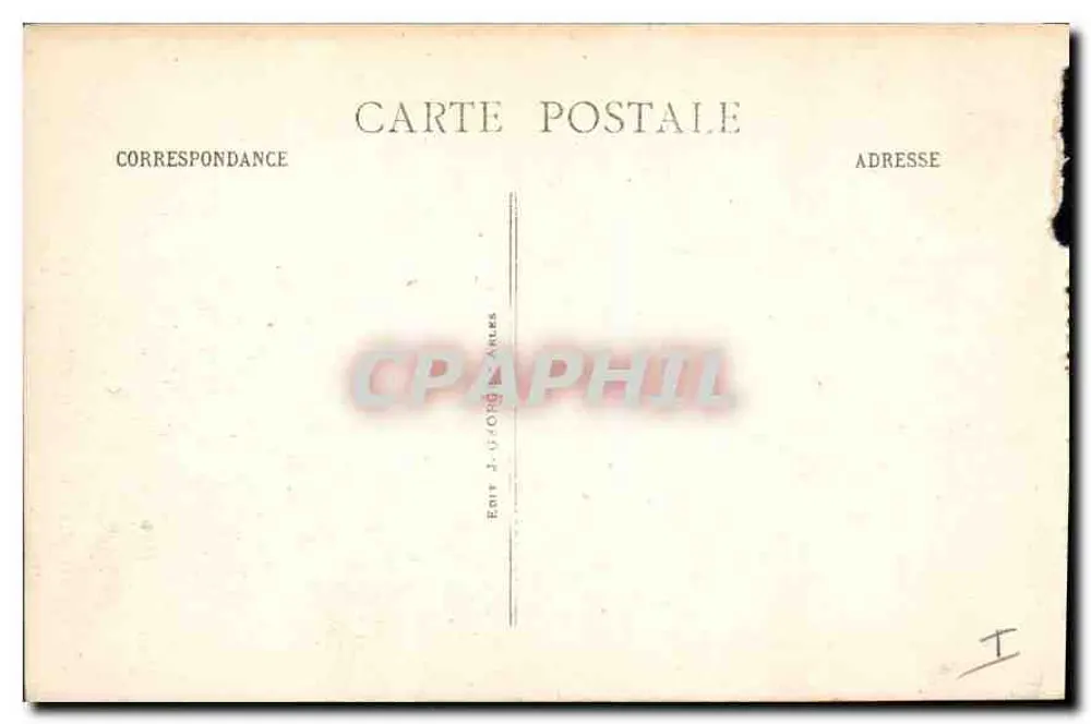 Montmajour — Eingangstor des 18. Jahrhunderts und die Turm — Verlag J.-G. Sorg Arles - Rückseite