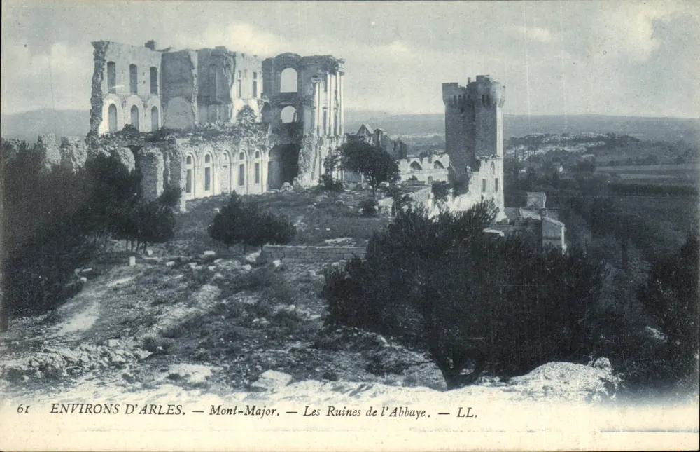 Umgebung von Arles — Mont-Major — Ruinen der Abtei — LL. - Vorderseite