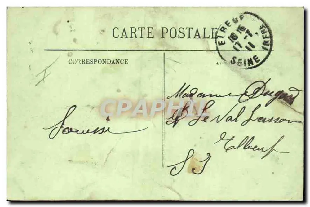 Trouville — A Ponte-Promenade — LL - Verso