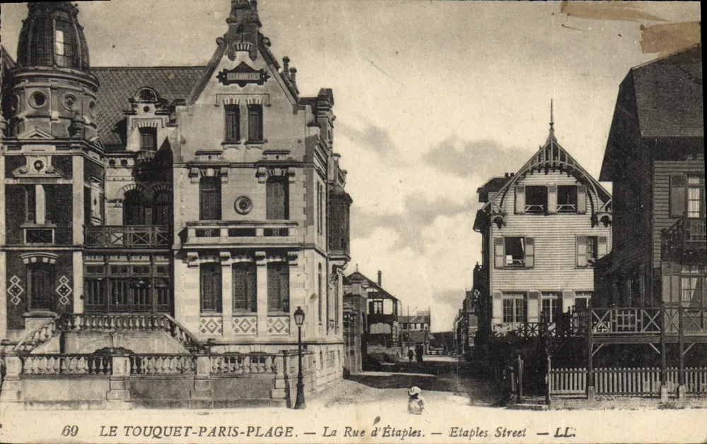 Le Touquet-Paris-Plage — La Rue d'Étaples — LL. — n°69 - Recto