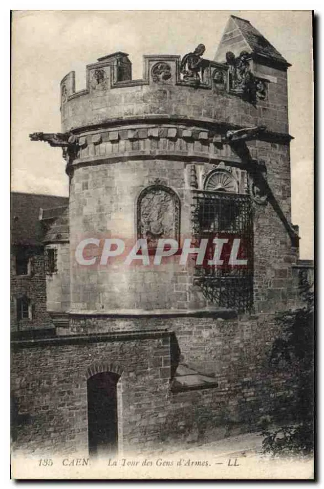 Caen — Torre dei Gens d'Armes — LL - Recto