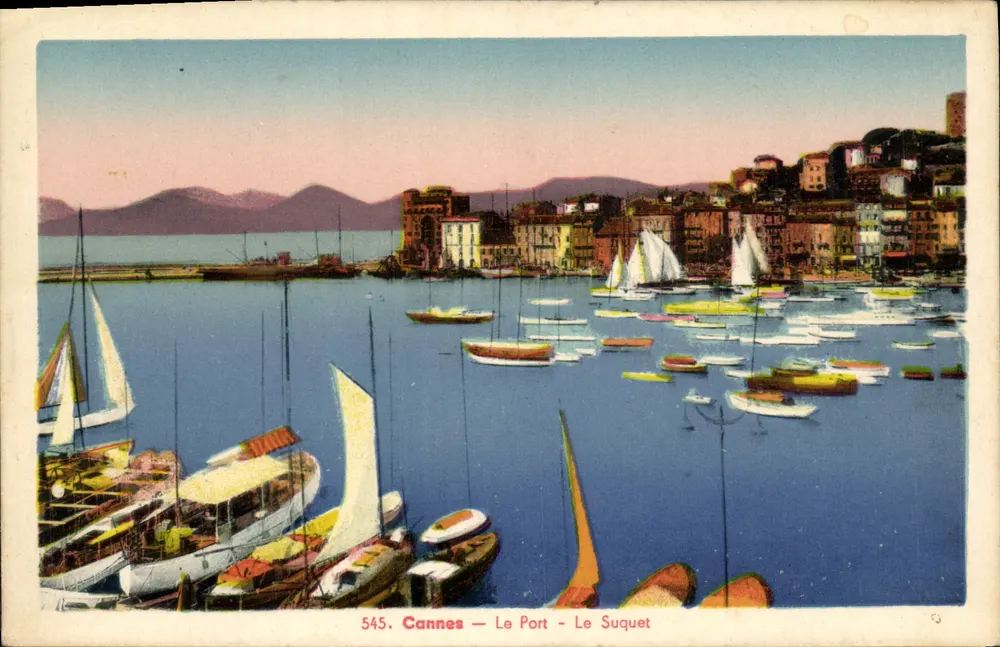 Cannes — O Porto — Le Suquet — n° 545 - Frente