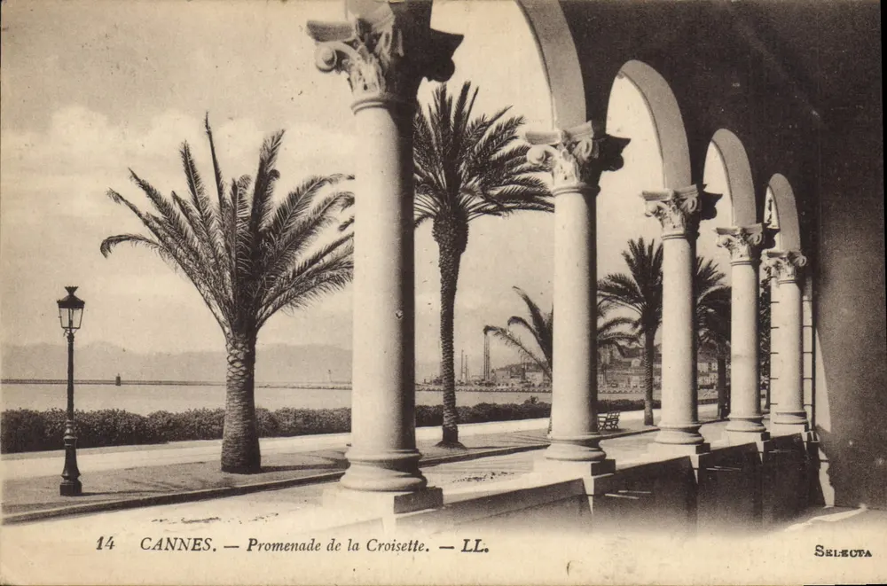 CANNES — Promenade de la Croisette — LL. — SELROTA - Frente