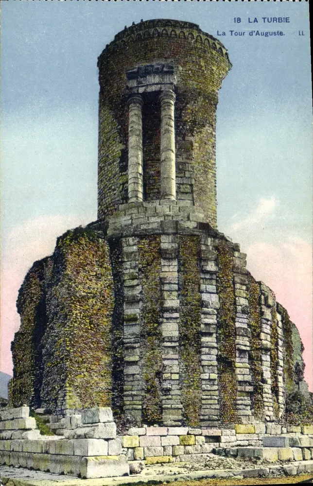 De Toren van Augustus — La Turbie — Uitgever LL - Voorkant