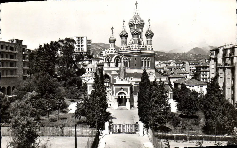 Nice — Die orthodoxe Kirche — Editionen 'MAR' - Boulevard de Cimiez - Vorderseite