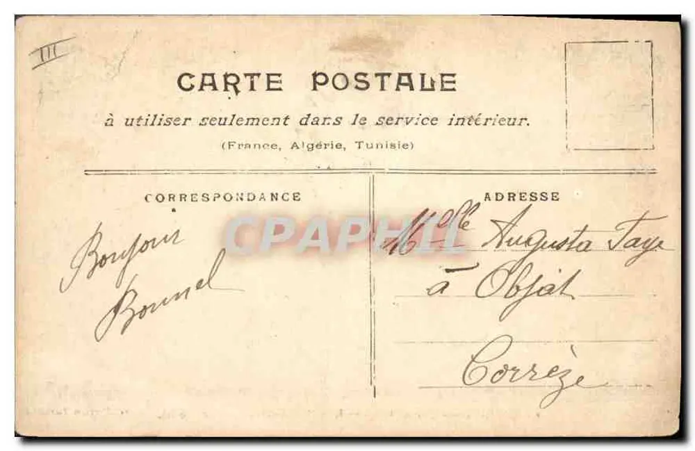 Paris überschwemmt (Januar 1910) — Rue Saint-Charles (Grenelle) — Collection Taride - Rückseite