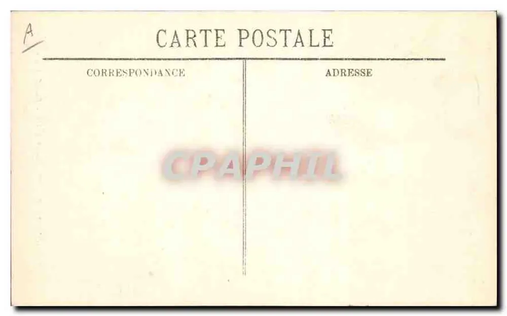 Überschwemmungen in Paris (Januar 1910) — Rue de Lourmel — L.I. - Rückseite