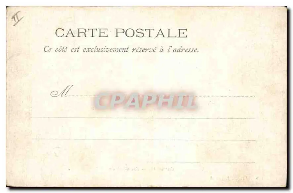 Chambéry — Vista Geral — Lib. Édit. E. Reynaud - Verso