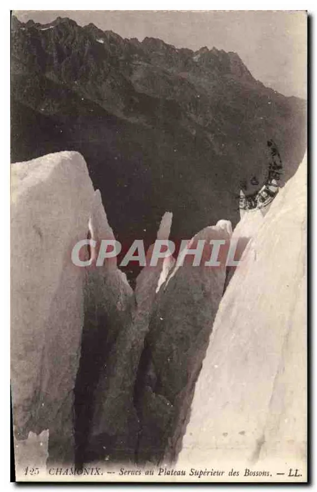 Chamonix — Serake auf dem Oberen Plateau der Bossons — LL. n°125 - Vorderseite