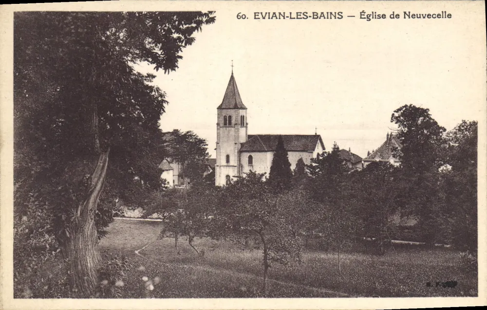 Igreja de Neuvecelle — Evian-les-Bains — n°60 - Frente