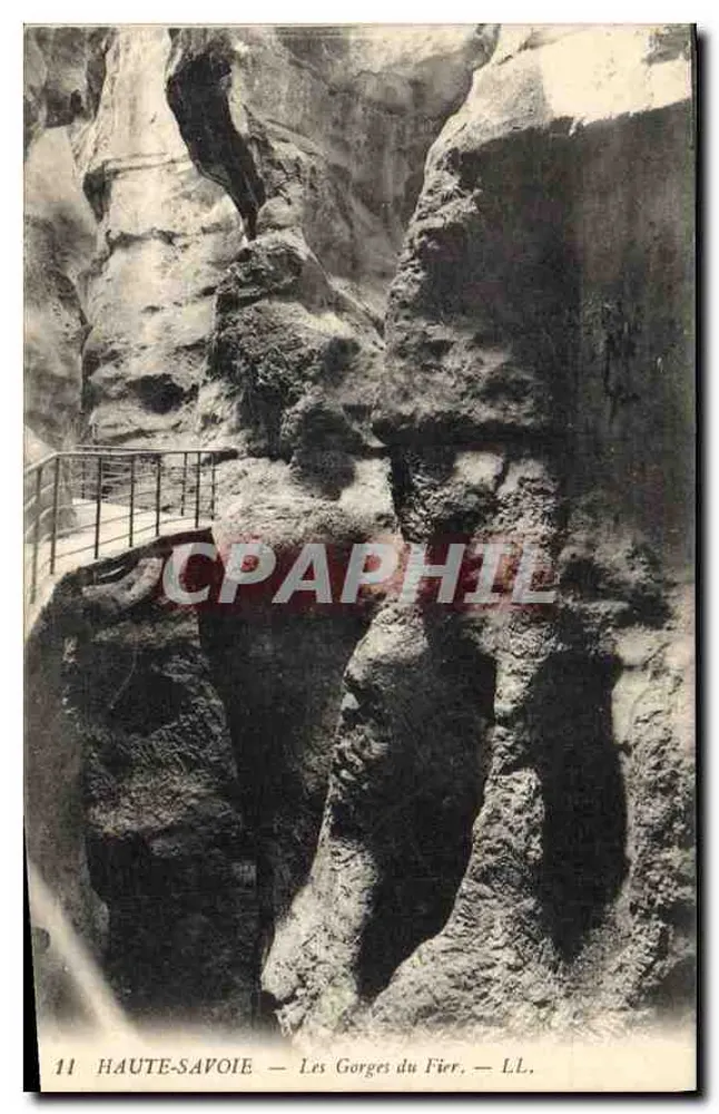 Haute-Savoie — Die Gorges du Fier — LL. Nr. 11 - Vorderseite