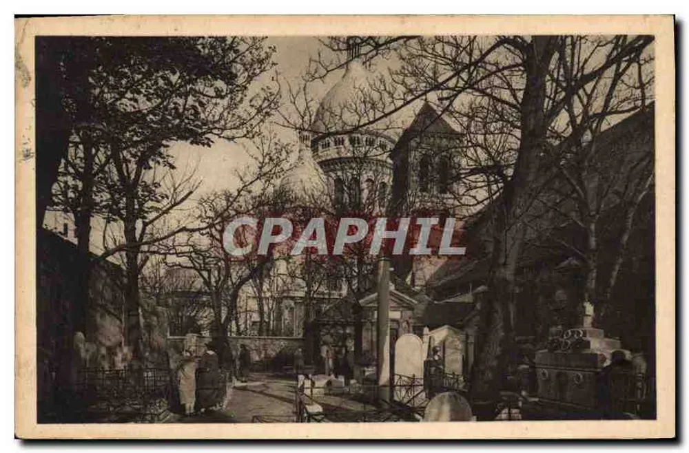 Der alte Saint-Pierre-Friedhof — Paris — Verlag Lévy et Neurin Réunis, n° 1559 - Vorderseite