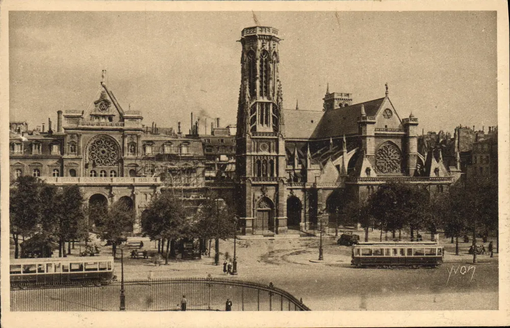 Kirche Saint-Germain-l'Auxerrois — Paris — Édition Yvon - Vorderseite