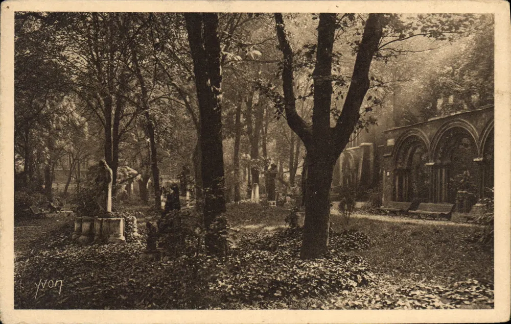 Musée de Cluny - Der Garten — Paris, Verlag Paris En Flanant, Serie Nr. 216 - Vorderseite