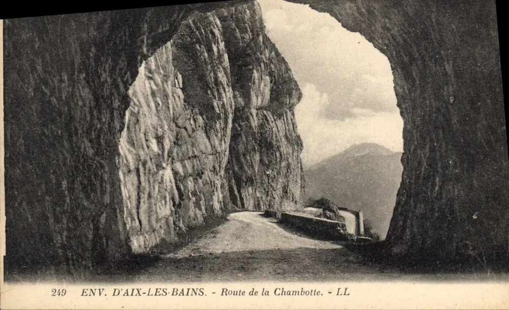 Ambiente de Aix-les-Bains — Estrada da Chambotte — LL - Frente