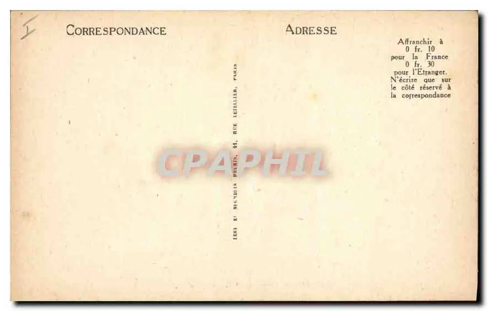 Ambiente de Aix-les-Bains — Estrada da Chambotte — LL - Verso