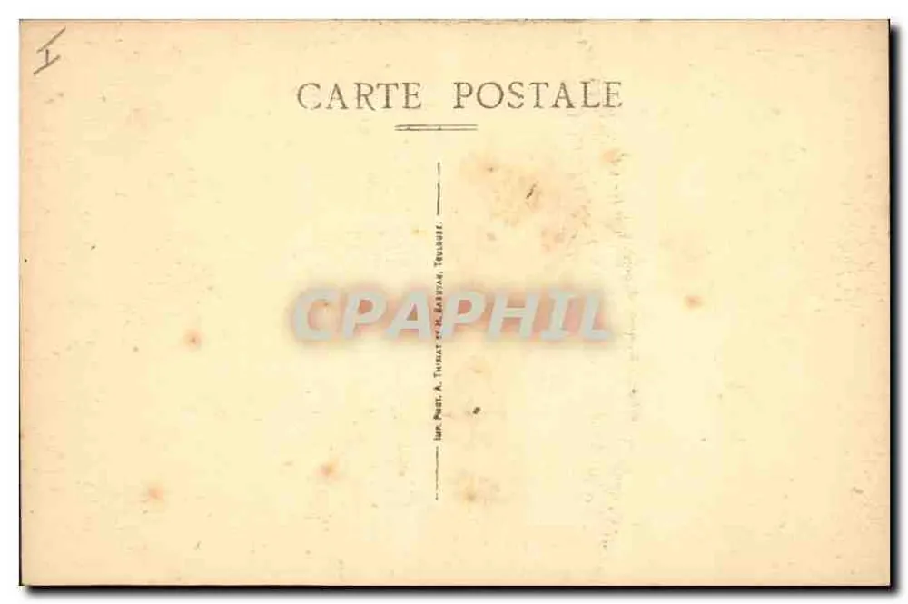 Aix-les-Bains — Mały Port — Impr. A. Turcat & Cie, Toulouse - Rewers