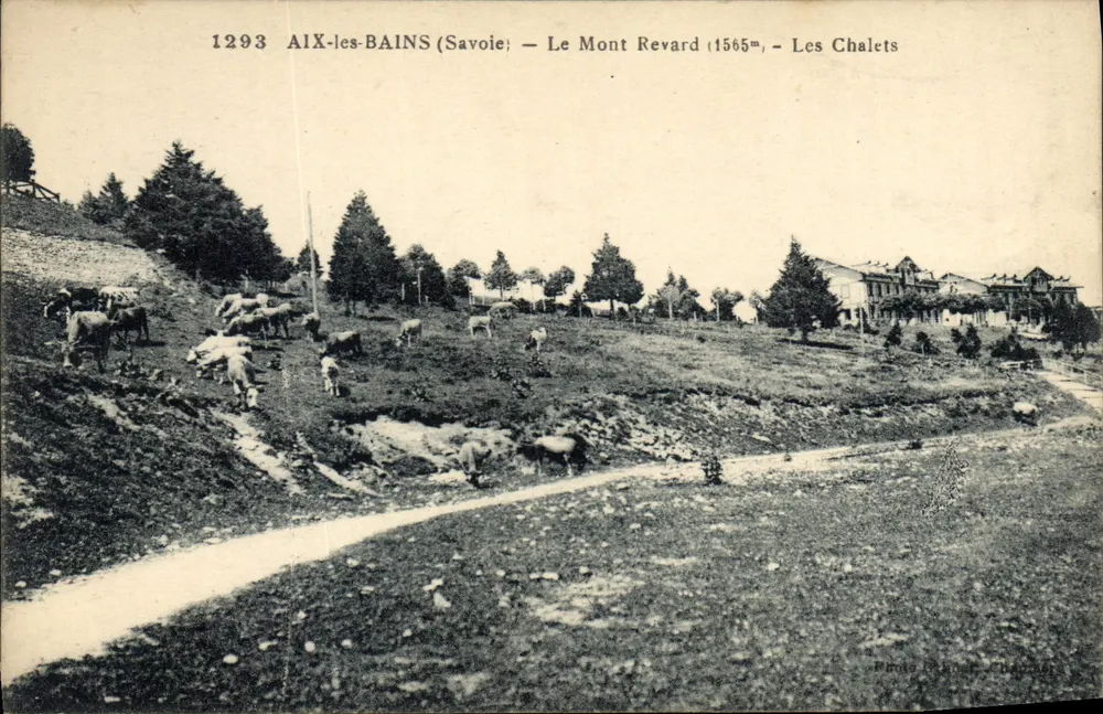 AIX-les-BAINS (Savoie) — Mount Revard (1565m) — Die Chalets - Vorderseite