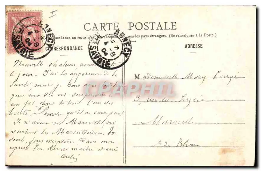 Annecy - Die Insel der Schwäne — Pittier, Fotoverlag, Annecy, Nr. 141 - Rückseite
