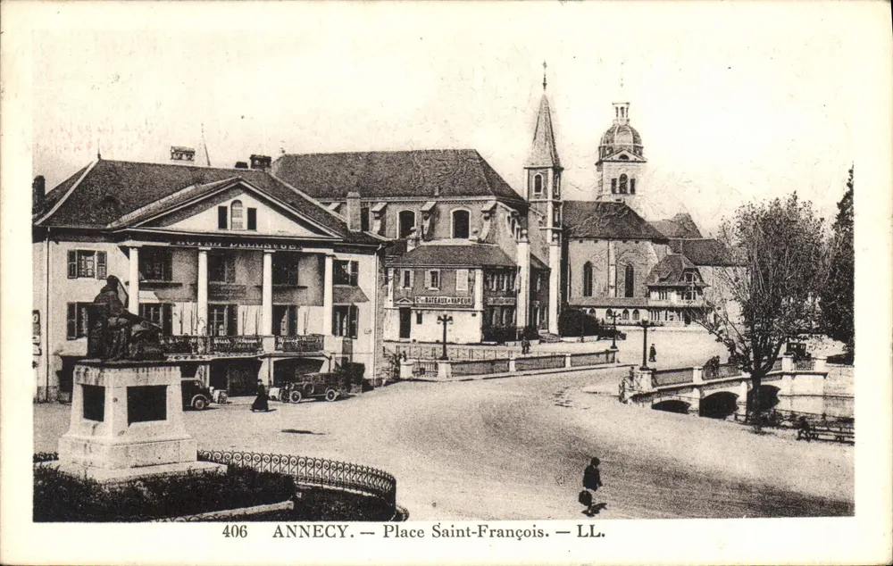 Annecy — Place Saint-François — LL. n°406 - Frente