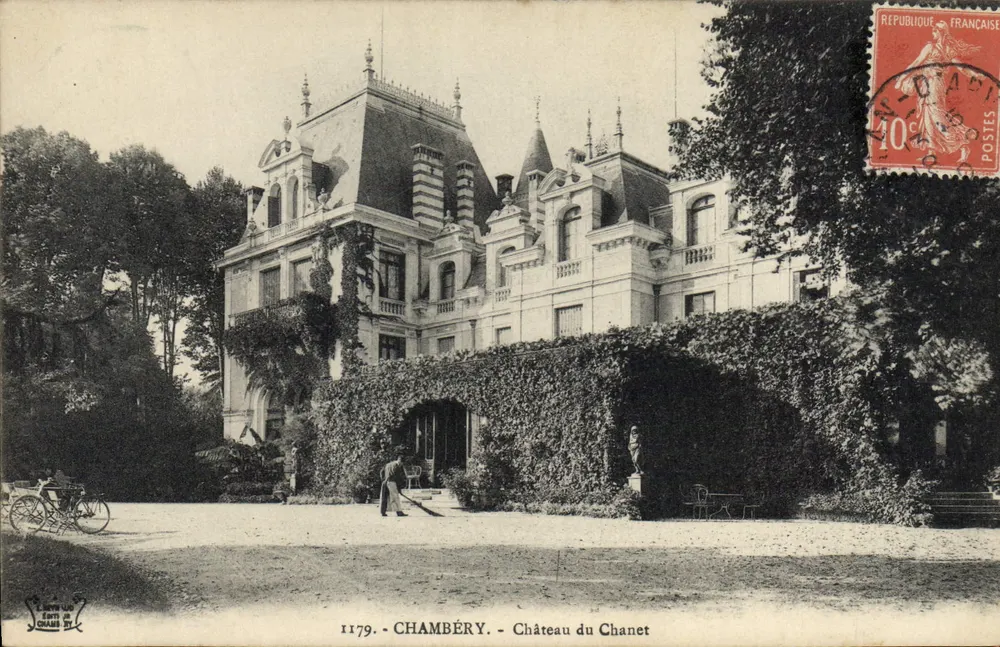 Chambéry — Castelo do Chanet — Editor L'Art du Château, n° 1179 - Frente