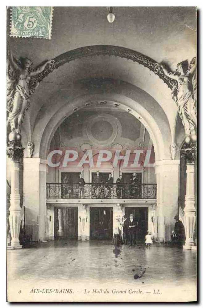 Aix-les-Bains — Der Saal des Grand Circle — L.L. - Vorderseite