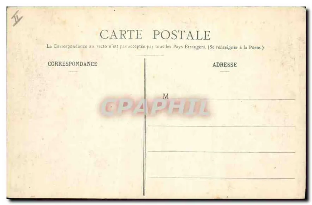 AIX-les-BAINS - Hotel Excelsior — Editor E. Reynaud, Chambéry, n° 2090 - Verso
