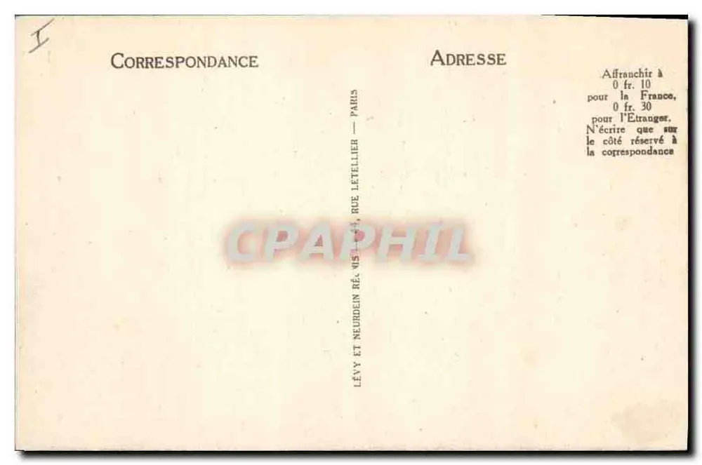 Annecy — O Lago em Menthon — LL. — Editor Lévy e Neurden Ré. N° 168 - Verso