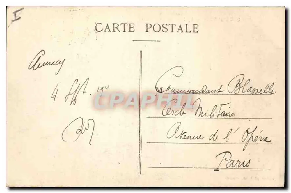 See von Annecy — Le Tournant de la Puya — anonymer Verlag, Nr. 554 - Rückseite