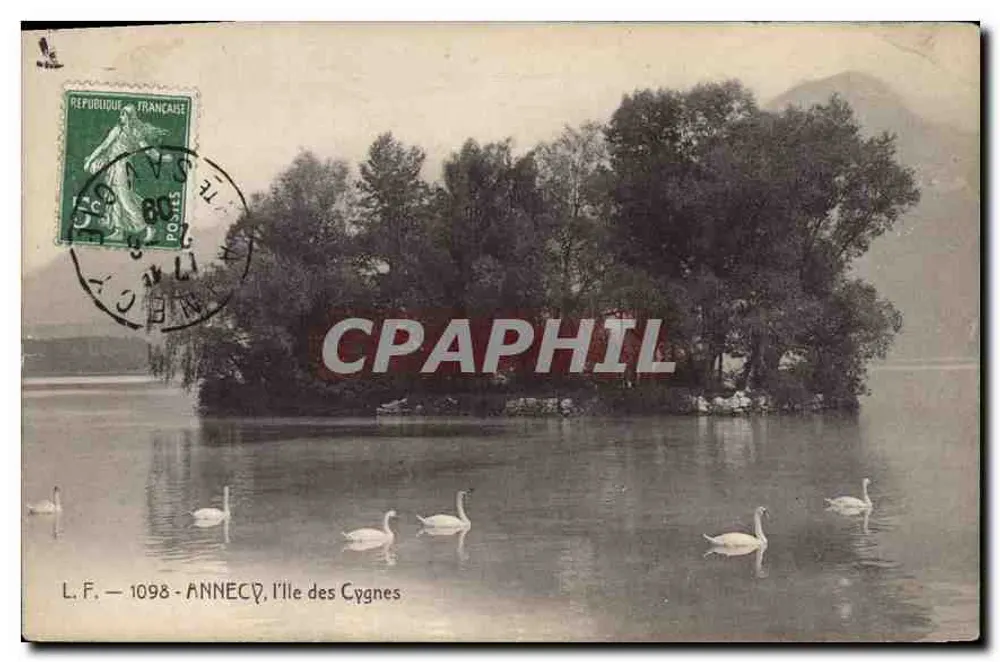 Ilha dos Cisnes — Annecy — L.F. 1098 - Frente