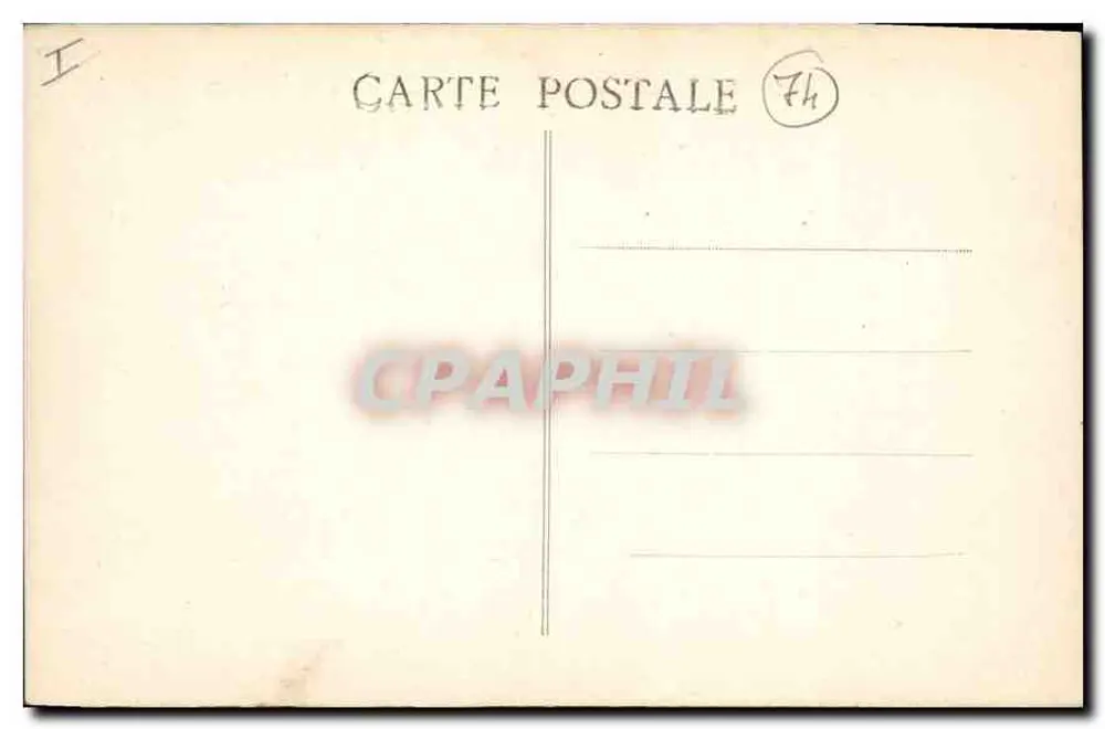 Evian-les-Bains - Terraço da Fonte Cachat — Editor J. Combier - Verso