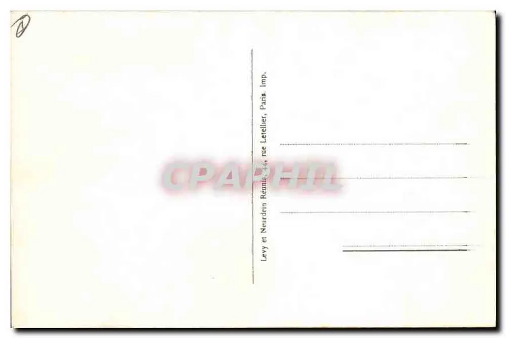 Aix-les-Bains — Ansicht des neuen Thermalbades (P. Béataux arch.) — D.P.L.A. LL - Rückseite