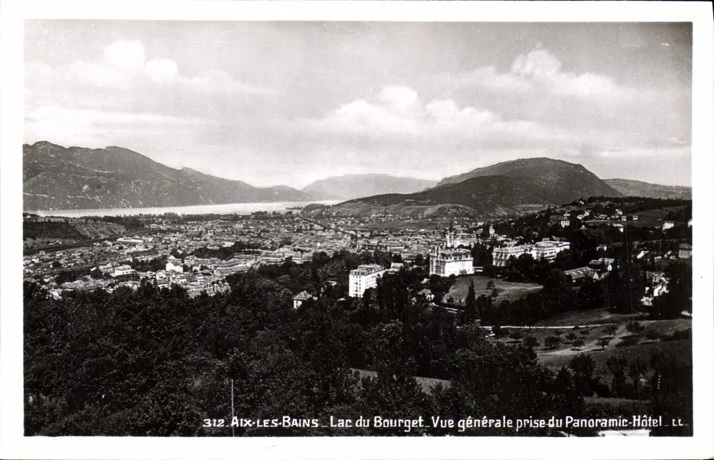 Aix-les-Bains - Lac du Bourget - Allgemeine Ansicht vom Panoramic-Hôtel - Vorderseite