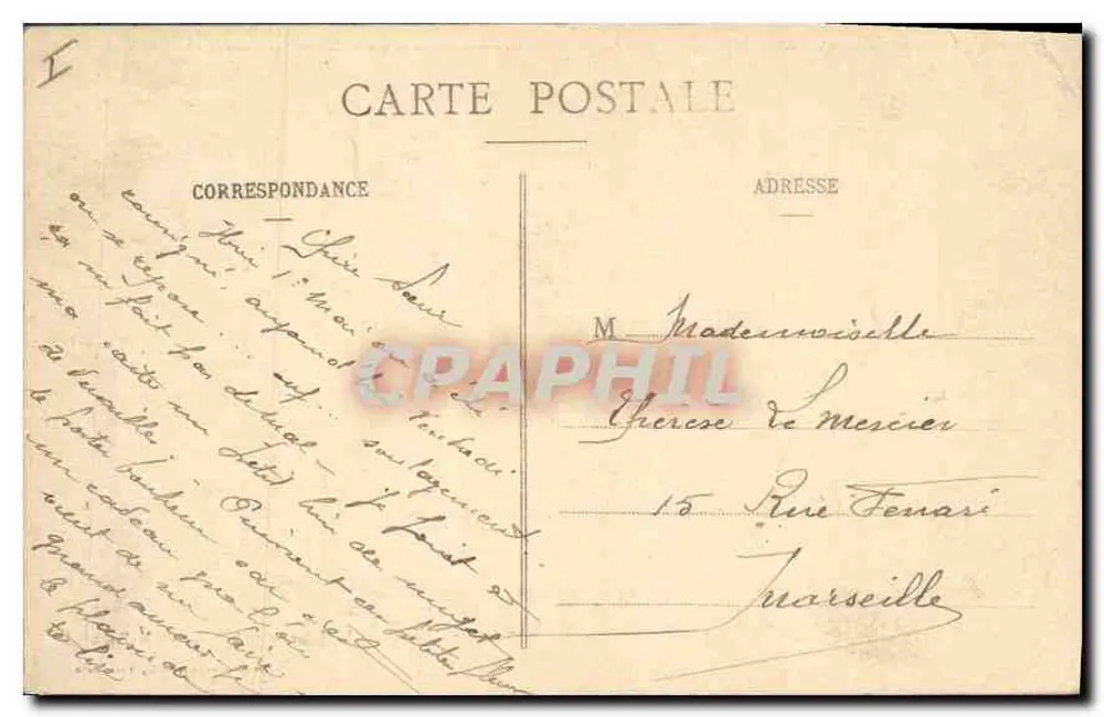 Versailles - Dorf Trianon - Die Käserei und der Gang von Malborough — Mme Moreau, Verlag, Versailles - Rückseite