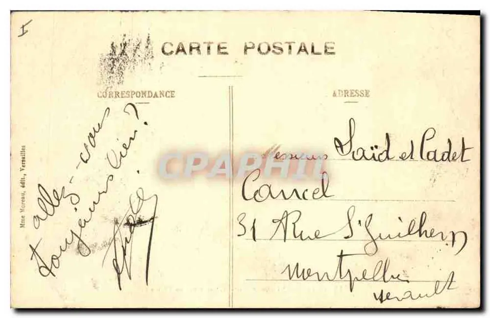 Versailles - Hameau de Marie-Antoinette - Die Farm - Rückseite