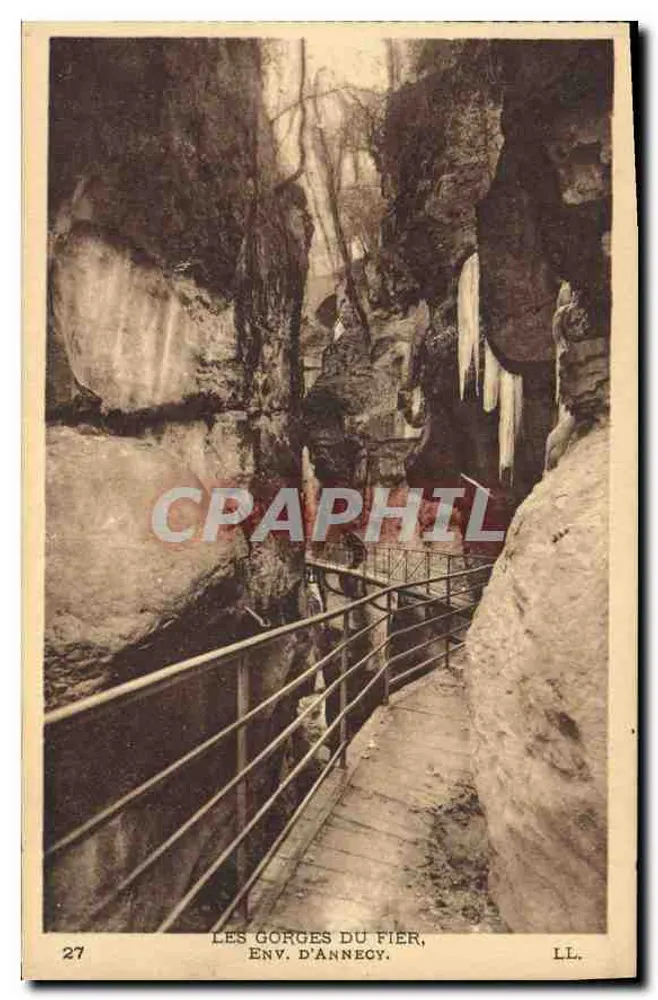 As Gorges do Fier — Env. de Annecy — LL, n°27 - Frente