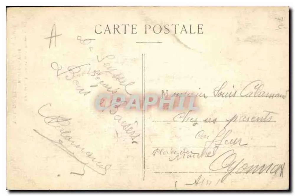 Val-de-Fier — Les Deux Tunnels — Verlag L. Michallet, Foto von Seyssel (Ain) - Rückseite