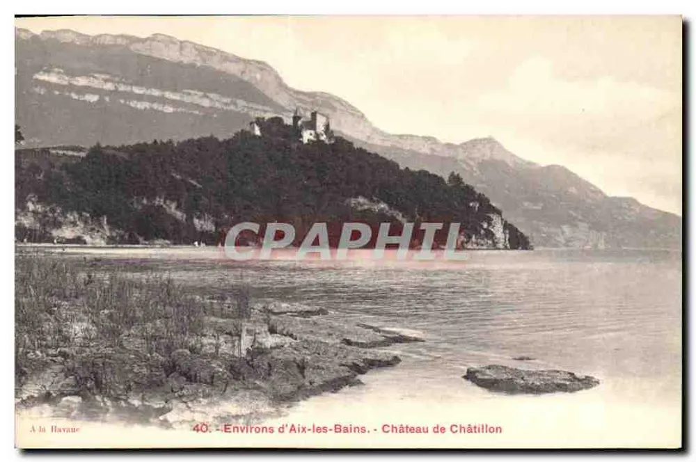 Ambiente de Aix-les-Bains - Castelo de Châtillon — A la Hayeune, n°40 - Frente