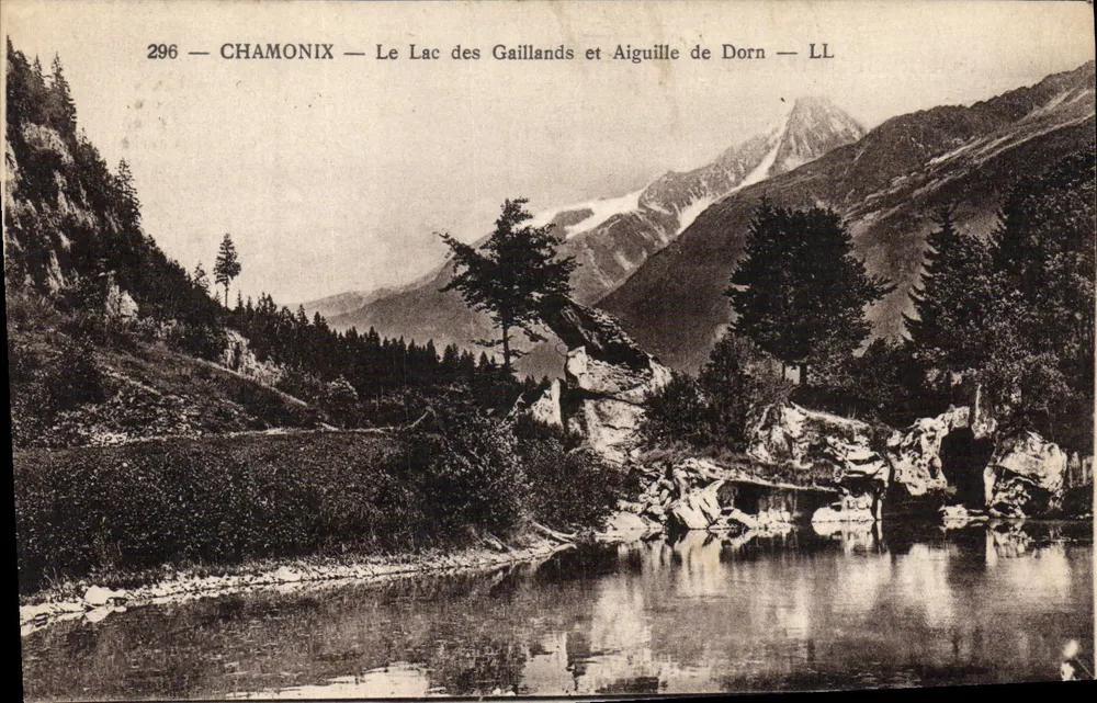 Chamonix — See der Gaillands und Dornspitze — LL — n° 296 - Vorderseite