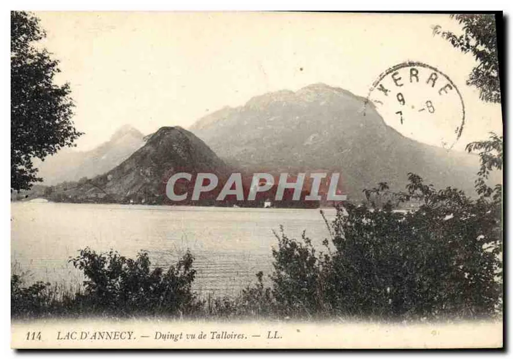 See Annecy — Duingt von Talloires aus gesehen — LL. — N°114 - Vorderseite