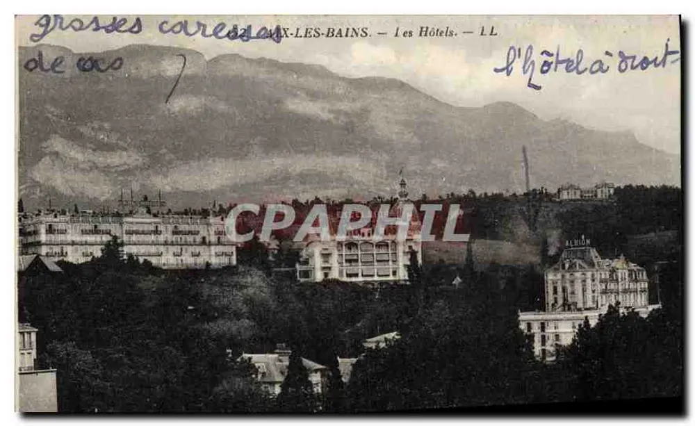 Baux-les-Bains — Os Hotéis — LL - Frente