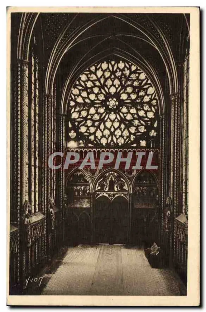 Sainte-Chapelle — Grande Rose — Verlag Yvon, n°168 - Vorderseite