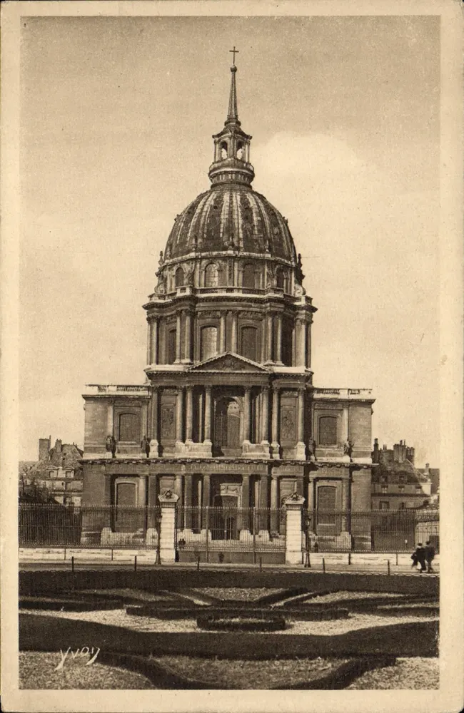 Les Invalides — Paris — Edição de Arte YVON, Série 3 n°58 - Frente