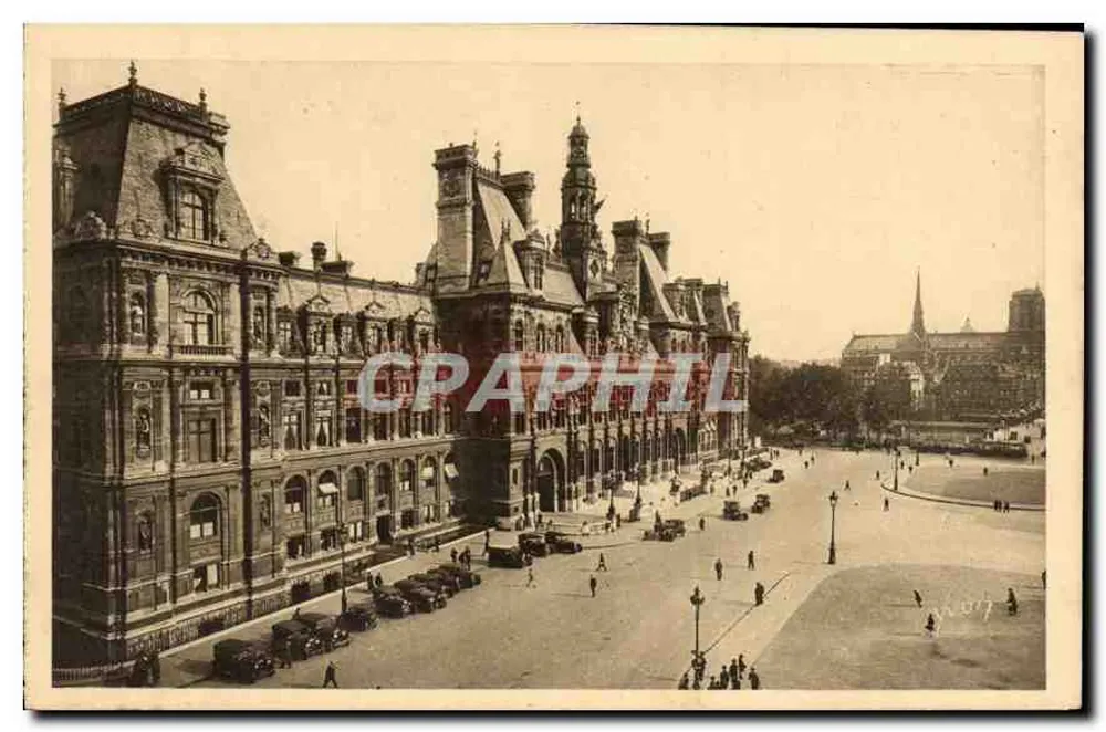 Das Rathaus — Paris — Éditions d'Art Yvain - Vorderseite
