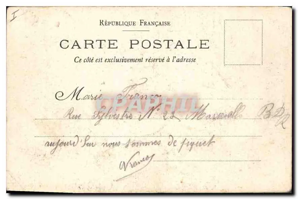 Grasse — Parafia — wydawca J. Benoit fils, Grasse, nr serii 23/08 - Rewers