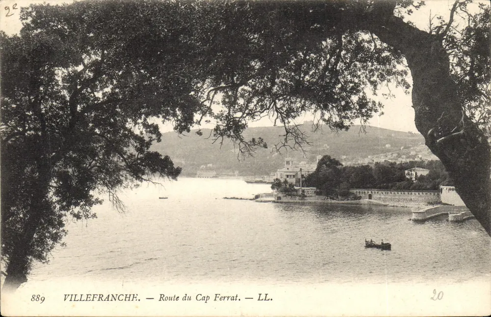 Villefranche — Trasa do Cap Ferrat — LL. - Awers